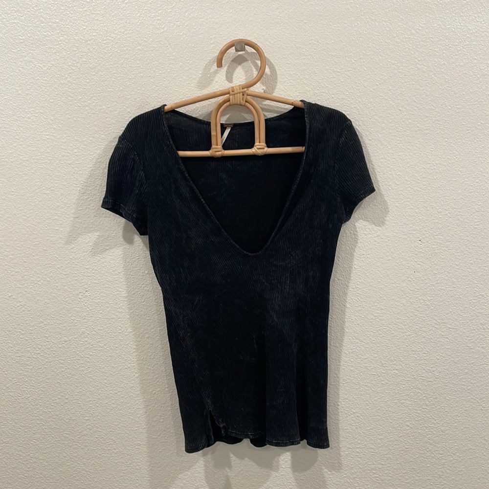 Free people swoop neck t-shirt